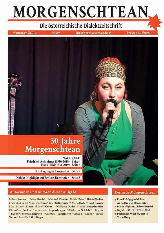 Morgenschtean U60–61 / Mai 2019