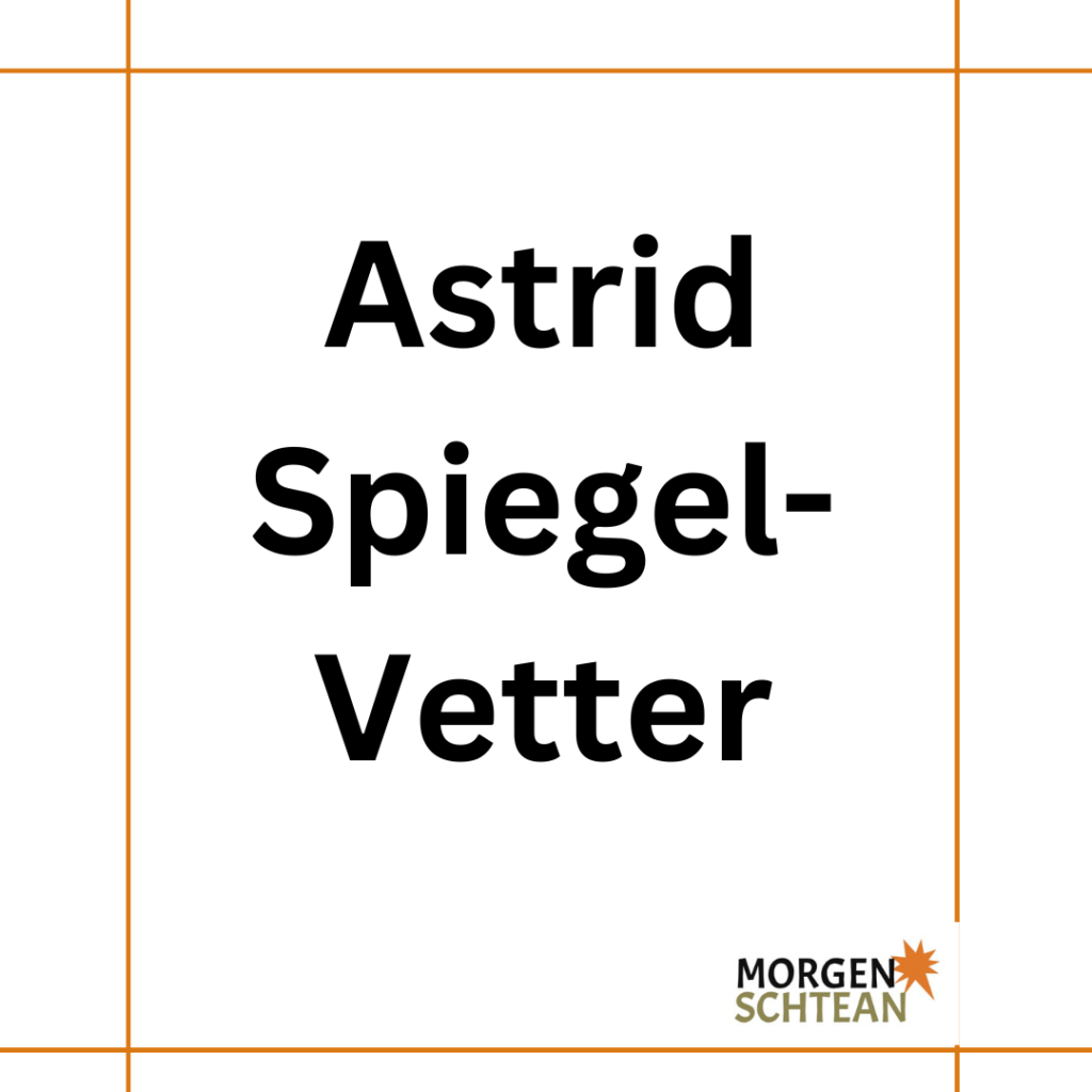 Spiegel-Vetter, Astrid